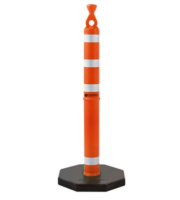 CONO 75 CM. C/REFLECTIVO MODELO COLUMNA