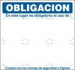 CARTEL ALTO IMPACTO 50 X 50 CM. 